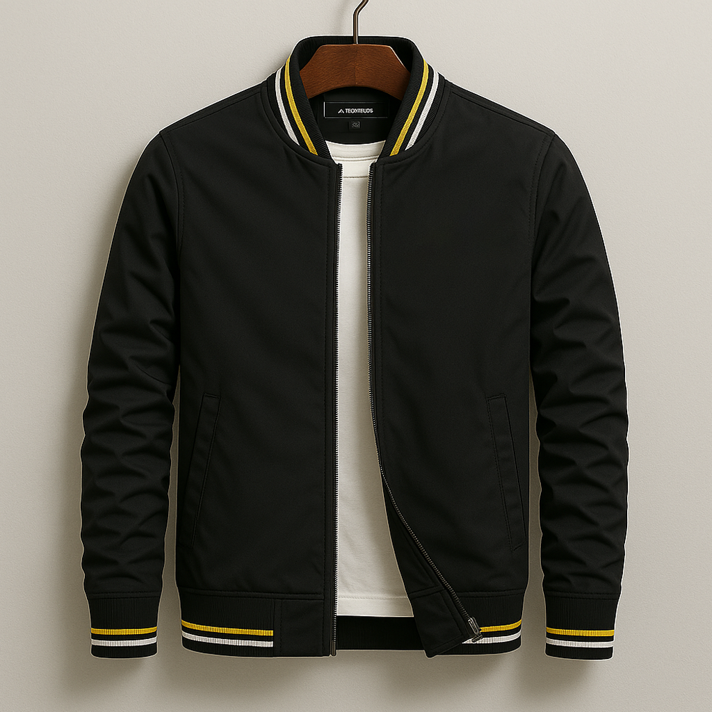 Aurelia Stockholm™ | Elegant bomberjacka med ränder