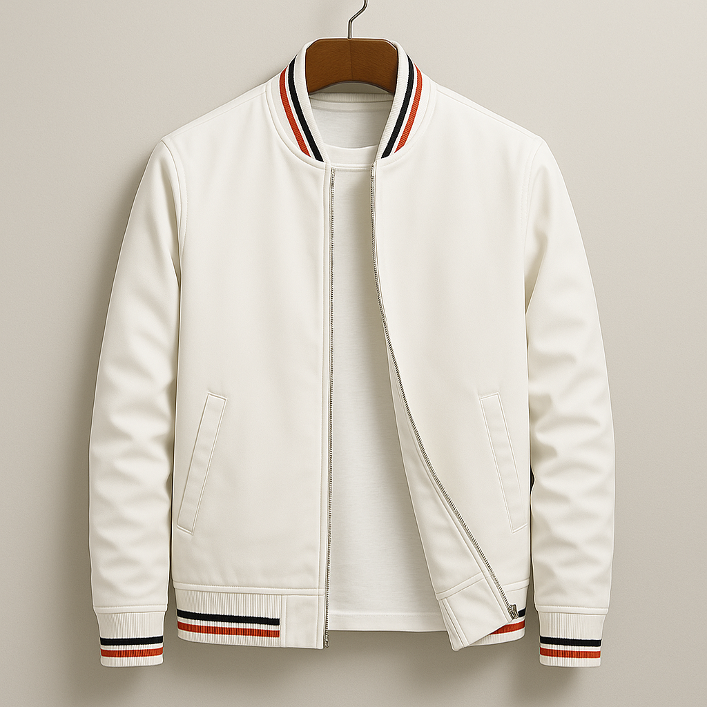 Aurelia Stockholm™ | Elegant bomberjacka med ränder