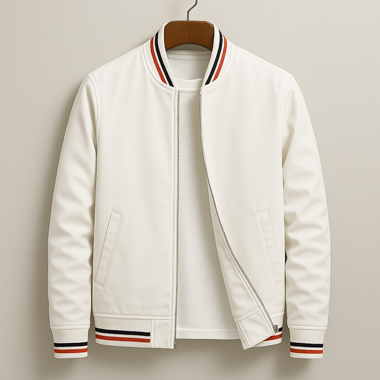 Aurelia Stockholm™ | Elegant bomberjacka med ränder
